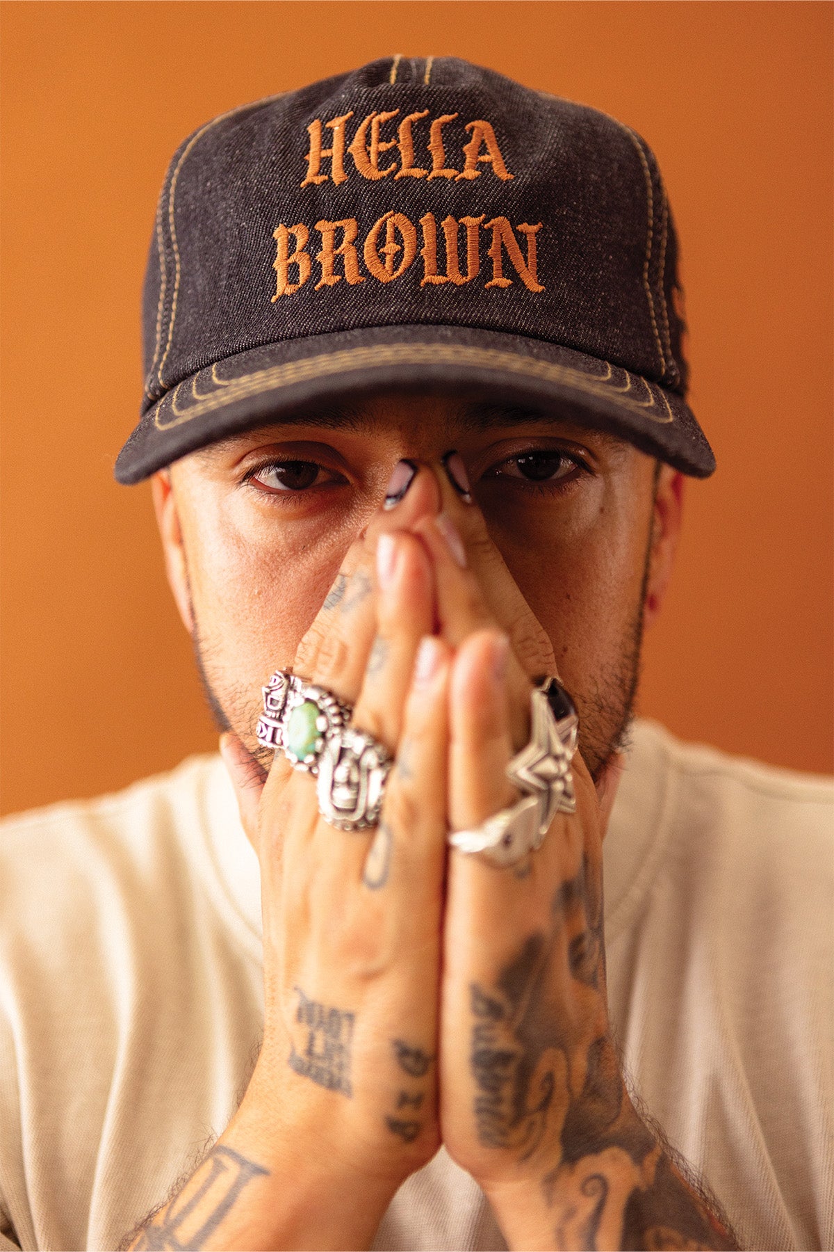 Our Story Embroidered Snapback - Denim