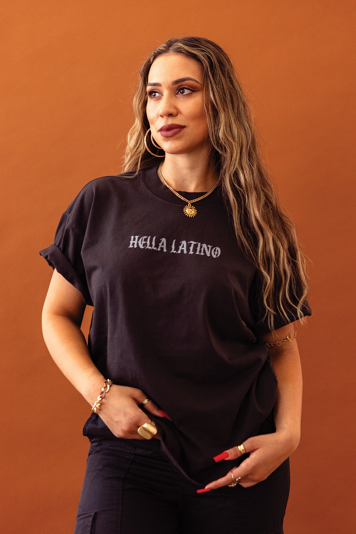 Hella Latino Tee - Black