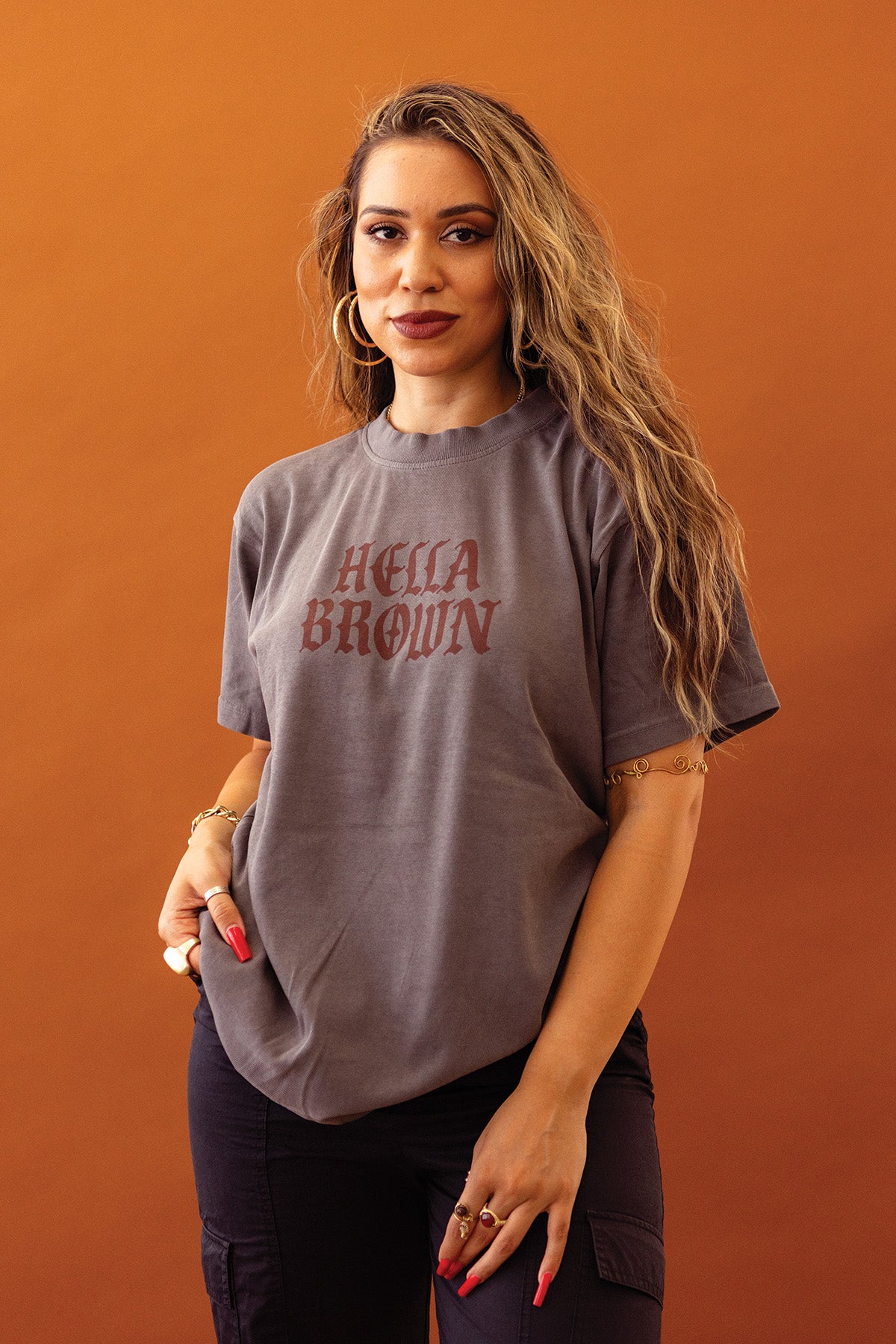 Our Story Tee - Tornado Grey